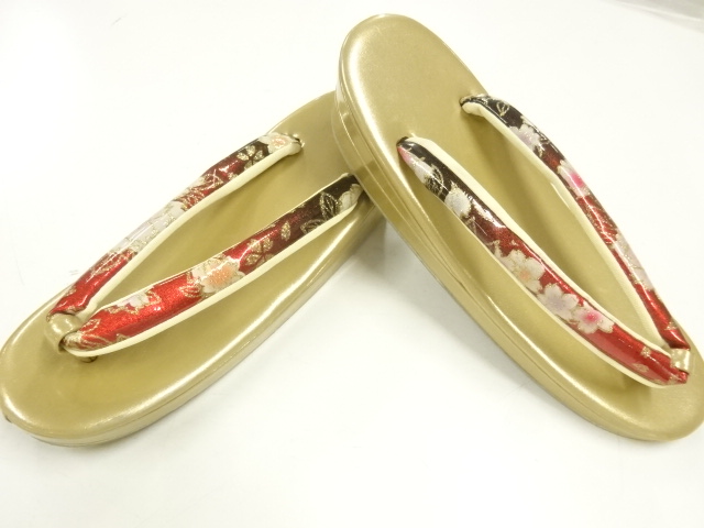 JAPANESE KIMONO / ZORI (SIZE: L)